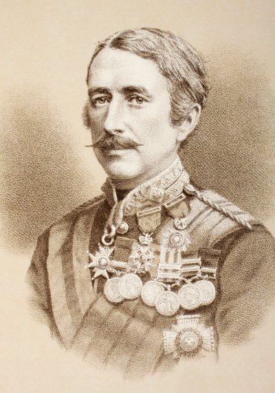 Field Marshal Garnet Joseph Wolseley, 1st Viscount Wolseley, c.1890 by English School